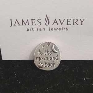 James Avery Sterling Silver To The Moon And Back Charm